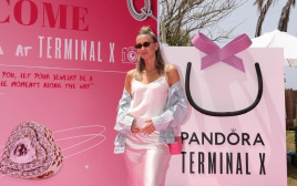 שונית חמד בהשקה של אתר האופנה TERMINAL X ומותג PANDORA (צילום: דימה טליאנסקי)