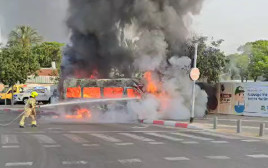 פיצוץ רכב ביפו (צילום: שימוש לפי סעיף 27א')