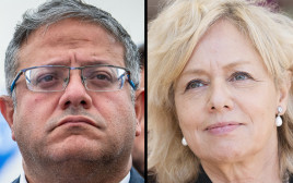 גלי בהרב מיארה, איתמר בן גביר (צילום: יונתן זינדל פלאש 90,אריה לייב אברמס, פלאש 90)