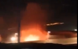 תקיפה בחאלב בסוריה (צילום: צילום מסך)