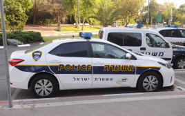 ניידת משטרה (צילום: ראובן קסטרו)
