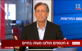 ערד ניר בדמעות  (צילום: צילום מסך N12)