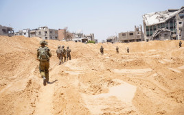 כוחות צה"ל ברצועת עזה  (צילום: דובר צה"ל)