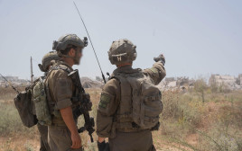 כוחות צה"ל ברצועת עזה - מלחמת חרבות ברזל (צילום: דובר צה"ל)