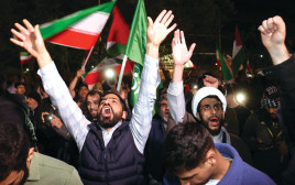 הפגנה איראנית אנטי-ישראלית (צילום: רויטרס)
