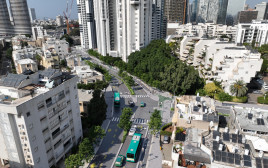 הדמיית פרויקט "מהיר לעיר" (צילום: סטודיו עדי בואנו - ארקאפקט)