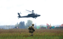 תרגיל צבאי של נאטו באסטוניה מאי 2024  (צילום: רויטרס)