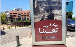 הקמפיין נגד חיזבאללה בלבנון (צילום: רשתות ערביות)