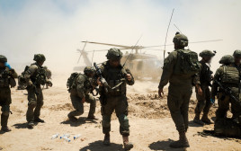 אוגדה 98 ברצועת עזה (צילום: דובר צה"ל)