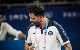 אורן סמדג'ה מאמן נבחרת הג'ודו של ישראל (צילום: הוועד האולימפי בישראל)