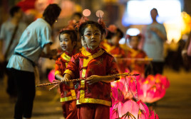 פסטיבל אמצע הסתיו, הונג קונג  (צילום: Lam Yik Fei/Getty Images)