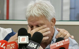 משה פונטי יו"ר איגוד הג'ודו בוכה (צילום: ראובן קסטרו)