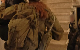 השוד בדירת הקשישים בירושלים (צילום: דוברות המשטרה)