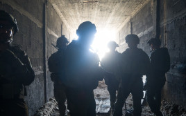 כוחות צה"ל בציר פילדלפי  (צילום: דובר צה"ל)