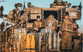 לוחמי גדוד "קרן" של תותחנים, "כל משימה שנקבל נדע לעשות בצורה הכי טובה" (צילום: אבי אשכנזי)