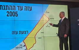 בנימין נתניהו במסיבת העיתונאים  (צילום: אנה ברסקי)