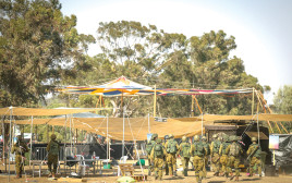 מתחם הנובה לאחר הטבח (צילום: חיים גולדברג פלאש 90)