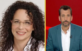 גיא לרר, נגה ויזל (צילום: עמירם בן שלום,צילום מסך מתוך רשת 13)