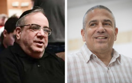 ינון מגל ויגאל גואטה (צילום: אבשלום ששוני, פלאש 90,חיים גולדברג, פלאש 90)