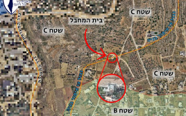 ביתו של המחבל מהפיגוע בבנימין (צילום: פורום מאבק על כל דונם)