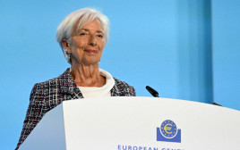 נשיאת הבנק המרכזי האירופי (ECB) כריסטין לגארד (צילום: REUTERS/Jana Rodenbusch/File Photo)