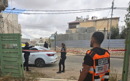 אירוע אלימות ברהט. גבר נרצח (צילום: איחוד הצלה)