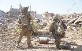 פעילות כוחות גבעתי ברפיח (צילום: דובר צה"ל)