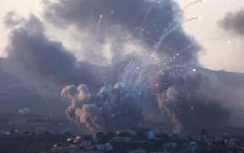תקיפה בלבנון (צילום:  REUTERS/Aziz Taher)