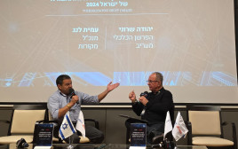 יהודה שרוני ועמית לנג (צילום: מארק ישראל סלם)