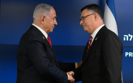 גדעון סער ובנימין נתניהו  (צילום: לע"מ)