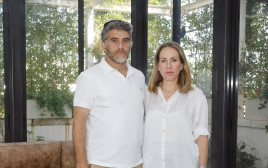 שירה ומשה שפירא (צילום: מרק ישראל סלם)