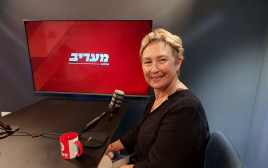 איריס חיים, אמו של יותם חיים שנחטף לרצועת עזה ונורה בשוגג על ידי כוחות צה"ל (צילום: מעריב אונליין)