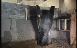 נפילה בתל שבע אצל משפחת אבו סריחאן (צילום: רשתות חברתיות, שימוש לפי סעיף 27 א')