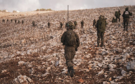 כוחות אוגדה 36 בלבנון (צילום: דובר צה"ל)