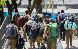 חיילי צה"ל (צילום: אוליבייה פיטוסי, פלאש 90)