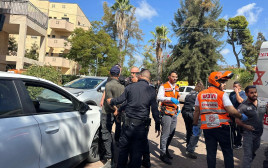 מעצר חשוד בדקירה בחדרה (צילום: רשתות חברתיות)