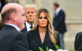 דונלד ומלאניה טראמפ (צילום: GIORGIO VIERA gettyimages)