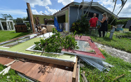 הריסות הוריקן מילטון בפלורידה (צילום: ERIC HASERT/TCPALM / USA TODAY NETWORK via Imagn Images)