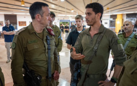 הרצי הלוי בבא"ח גולני (צילום: דובר צה"ל)