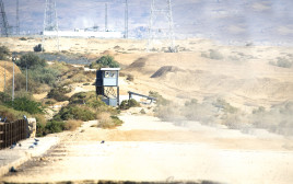 גבול ישראל ירדן (צילום: משה שי פלאש 90)