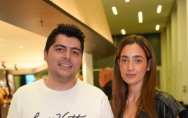 נטע ברזני ובעלה גרי (צילום: יחצ)