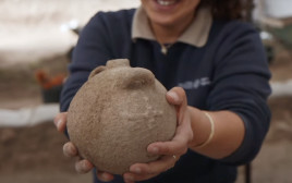 שרידים שנמצאו בחפירות ארכיאולוגיות סמוך לבית שמש‎ (צילום: רשות העתיקות)