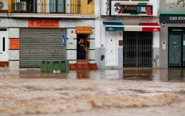 הצפות בוולנסיה (צילום: REUTERS/Eva Manez)