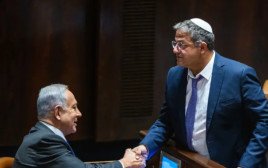 איתמר בן גביר, בנימין נתניהו  (צילום: אוליביה פיטוסי, פלאש 90)