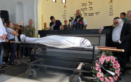 הלווית יעקב כהן (צילום: אבשלום ששוני)