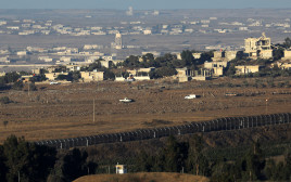 גבול סוריה-ישראל (צילום: REUTERS/Amir Cohen)