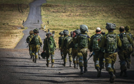 חיילי מילואים בצפון (צילום: מיכאל גלעדי, פלאש 90)