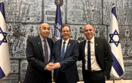 90 שנה למכון וייצמן. הנשיא הרצוג מארח (צילום: חיים צח, לע"מ)