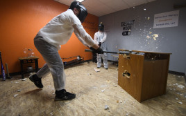 חדר זעם (צילום: PATRICK T. FALLON.GettyImages)