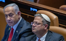 איתמר בן גביר, בנימין נתניהו (צילום: חיים גולדברג, פלאש 90)